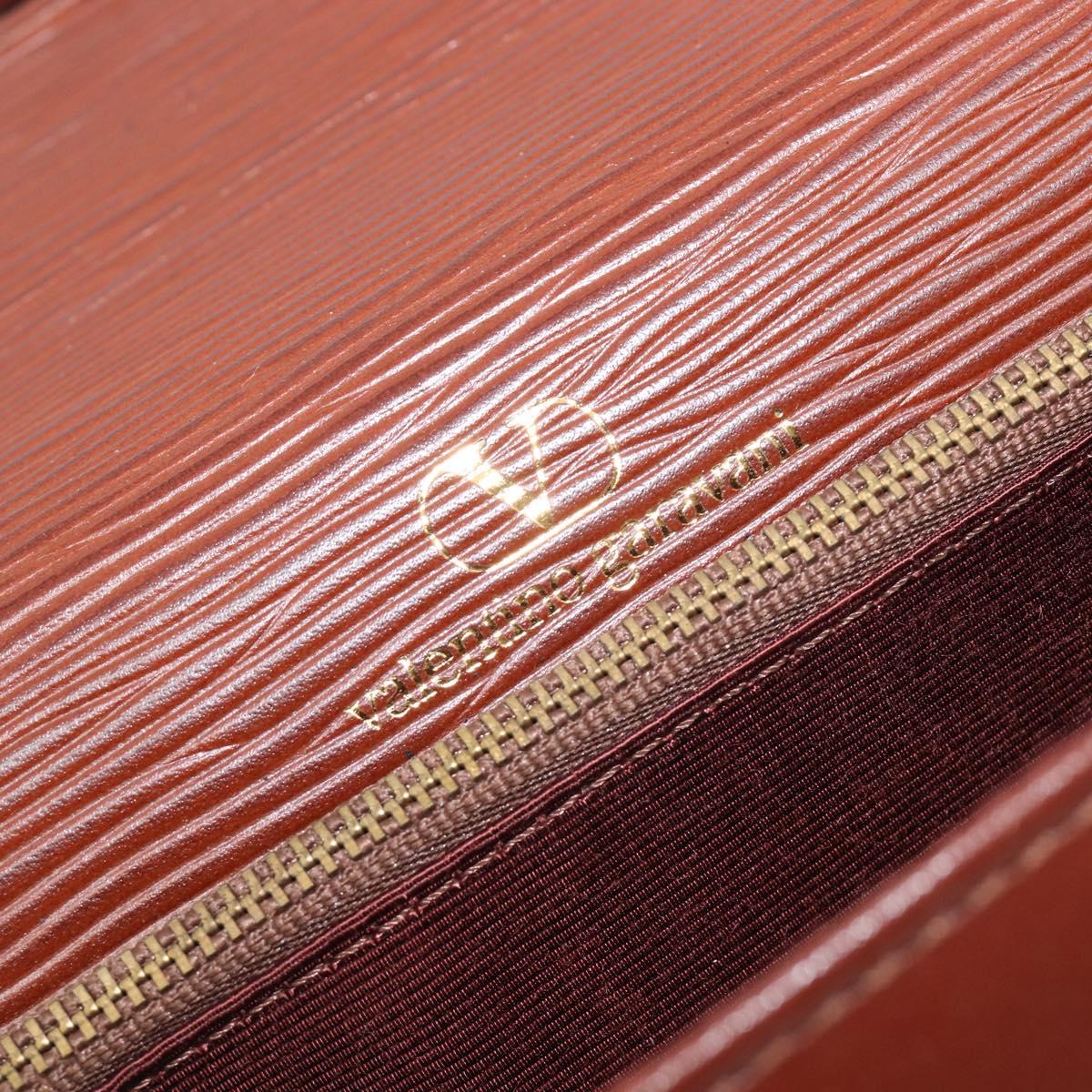 Valentino Brown Leather Crossbody