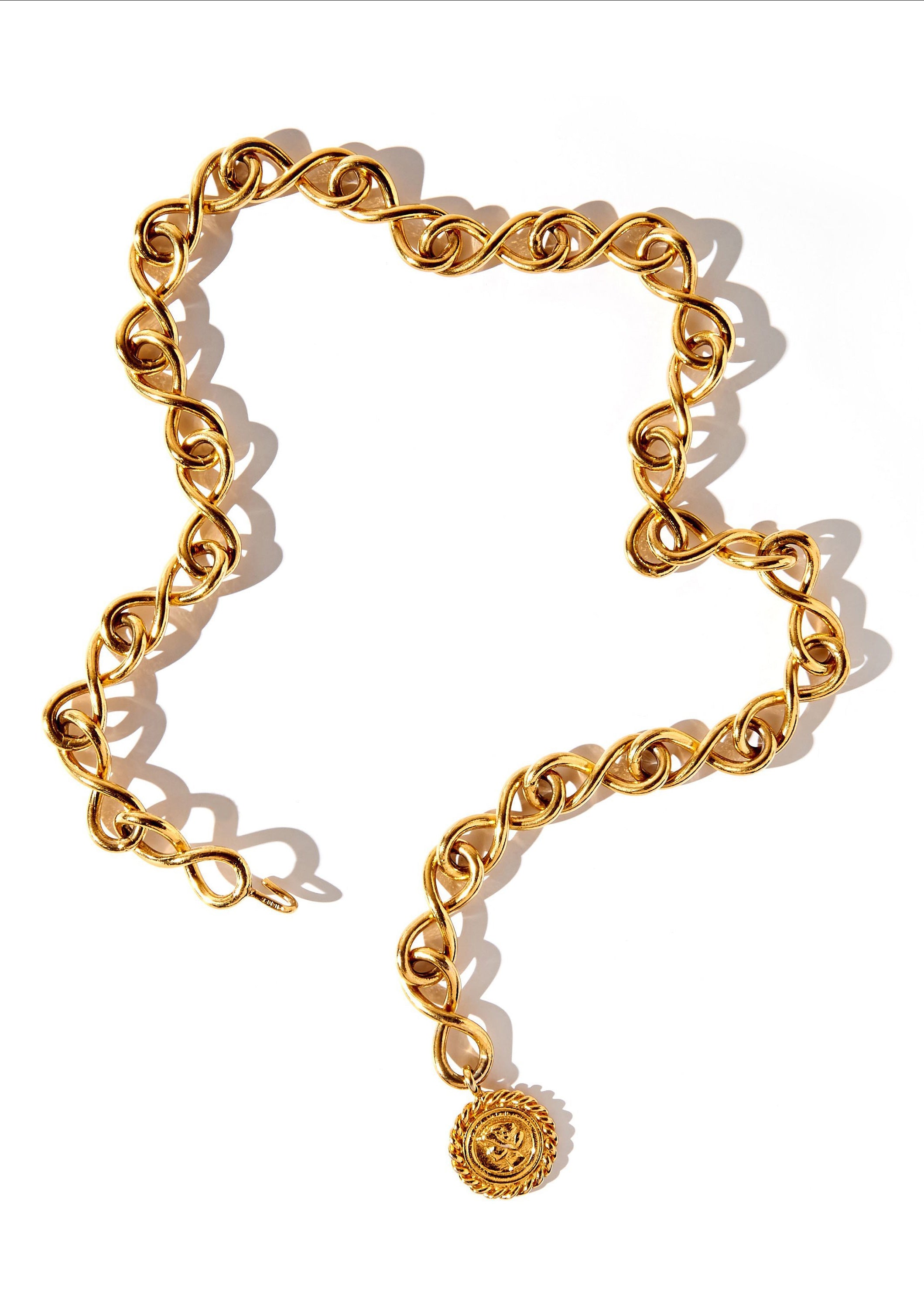 Chanel Vintage Gold Plated Belt - Parallel Luxury