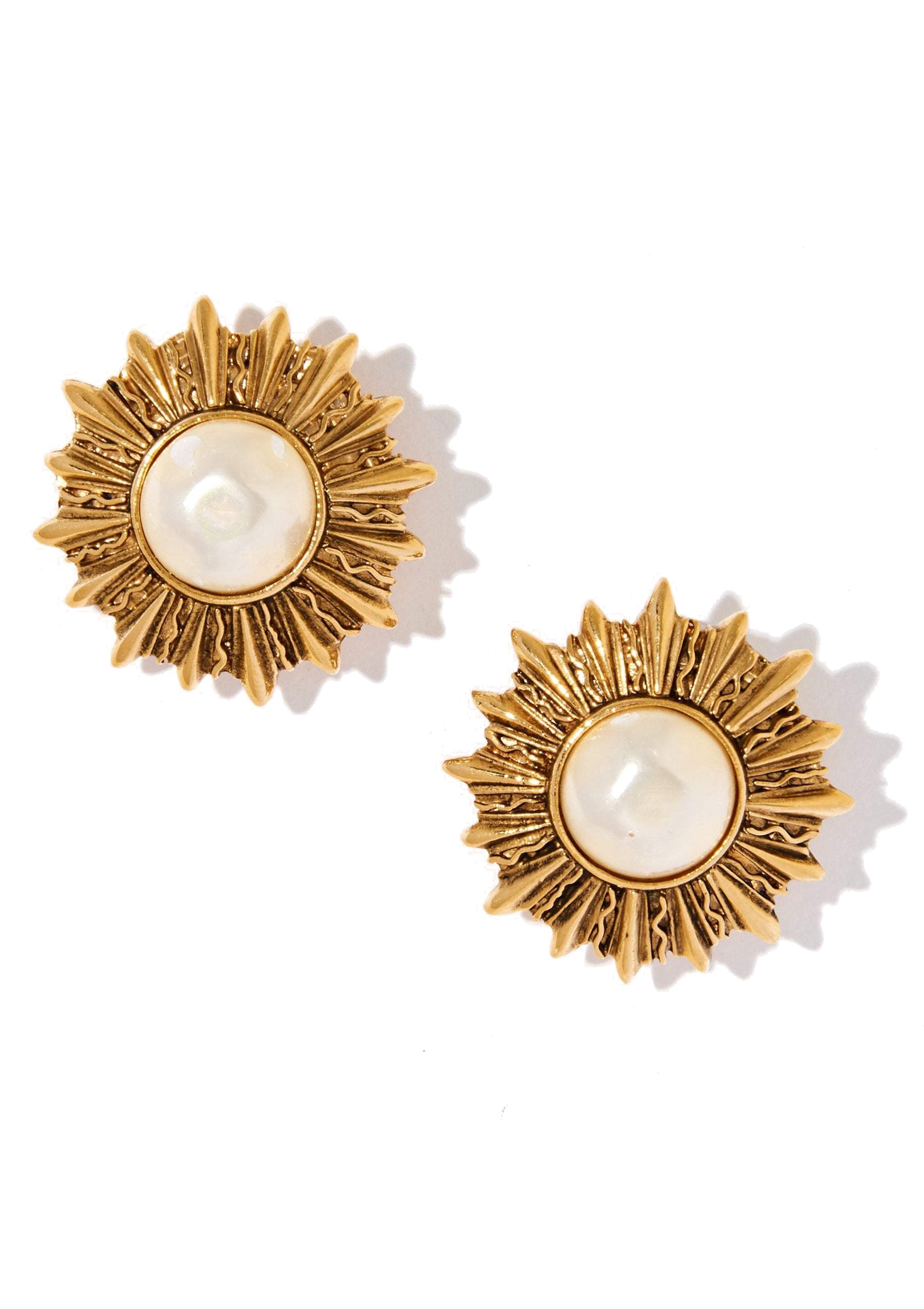 Chanel Vintage Starburst Earrings - Parallel Luxury