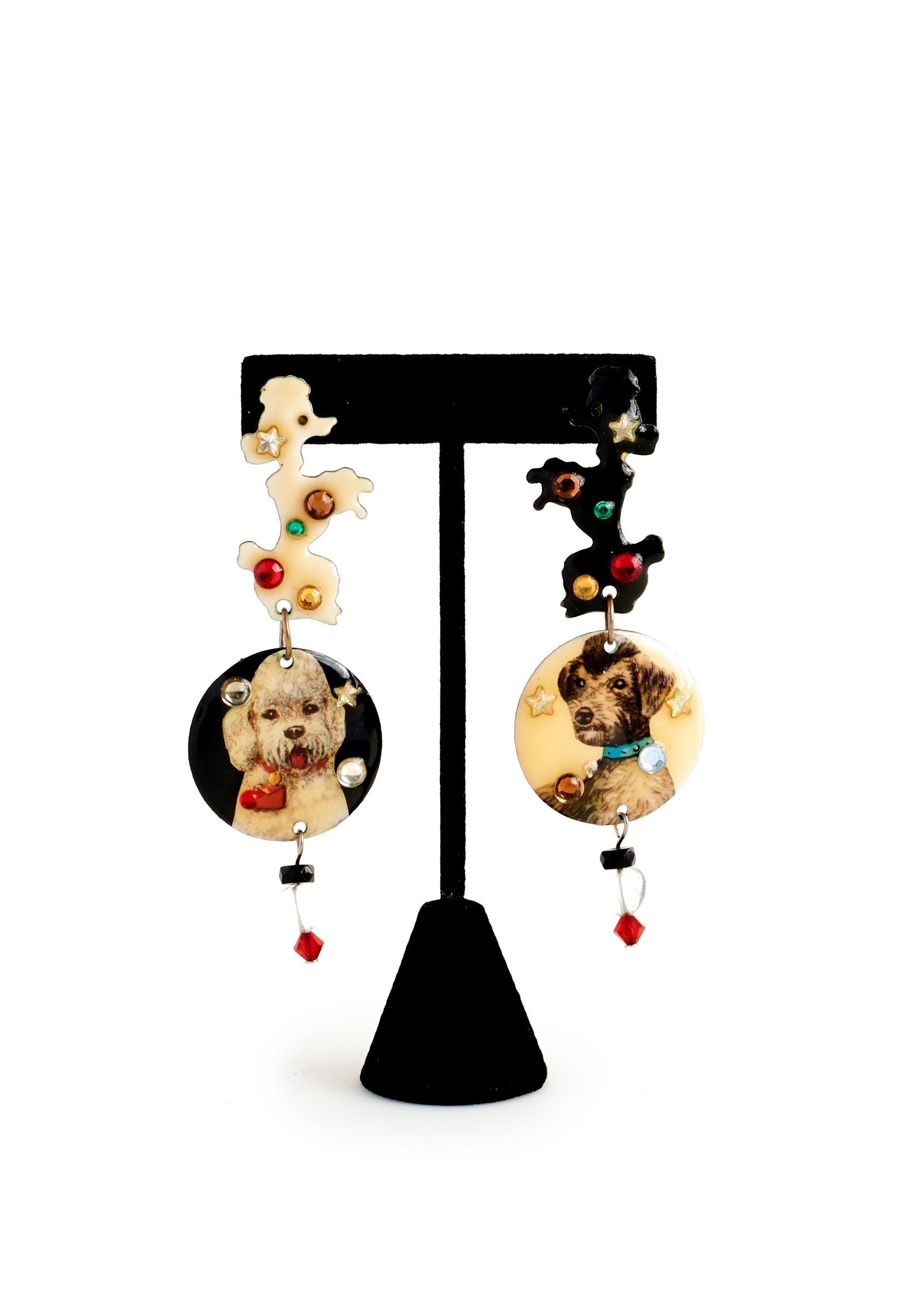 D&D Poodle Earrings - Parallel Luxury
