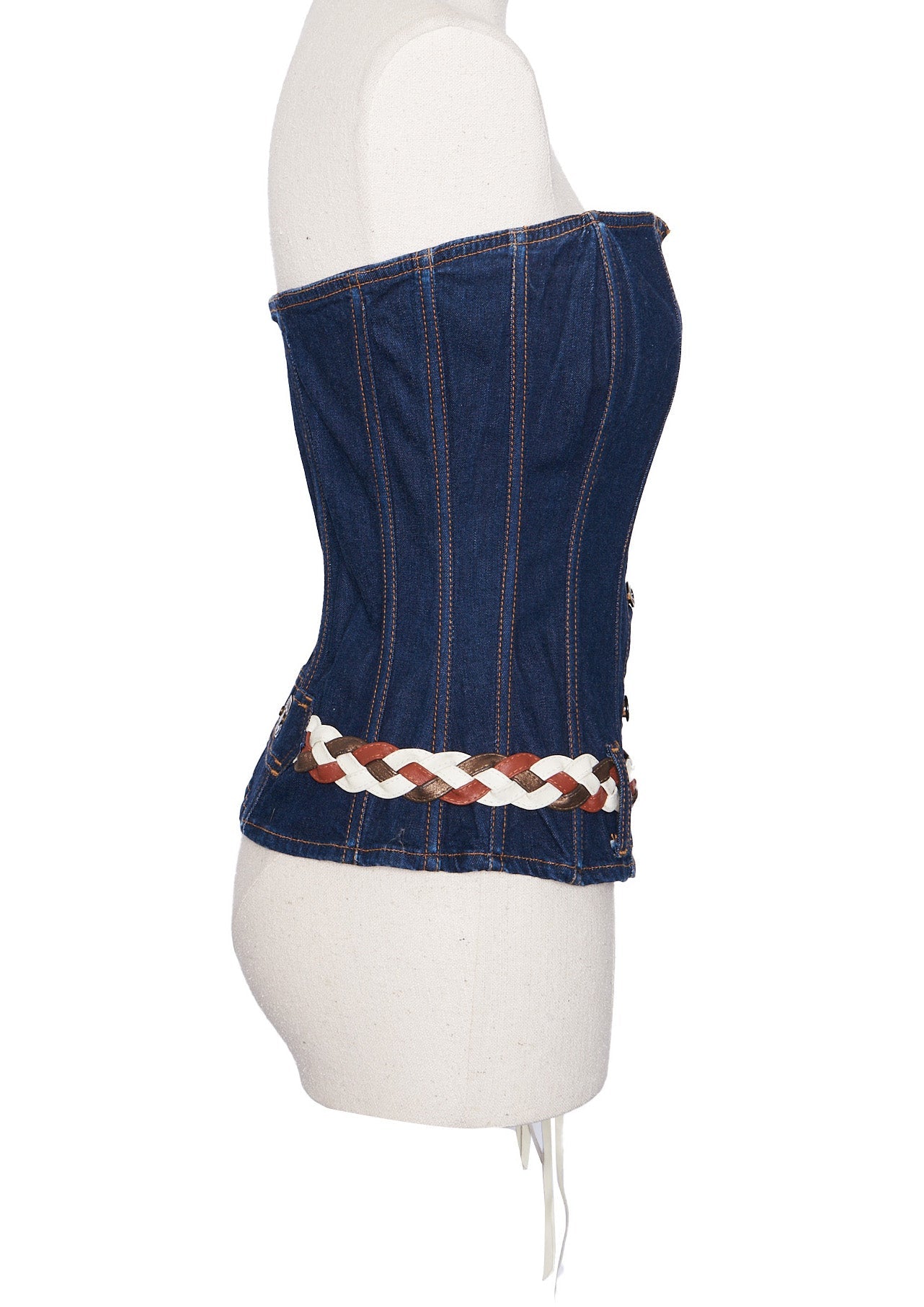 D&G Denim Corset - S - Parallel Luxury