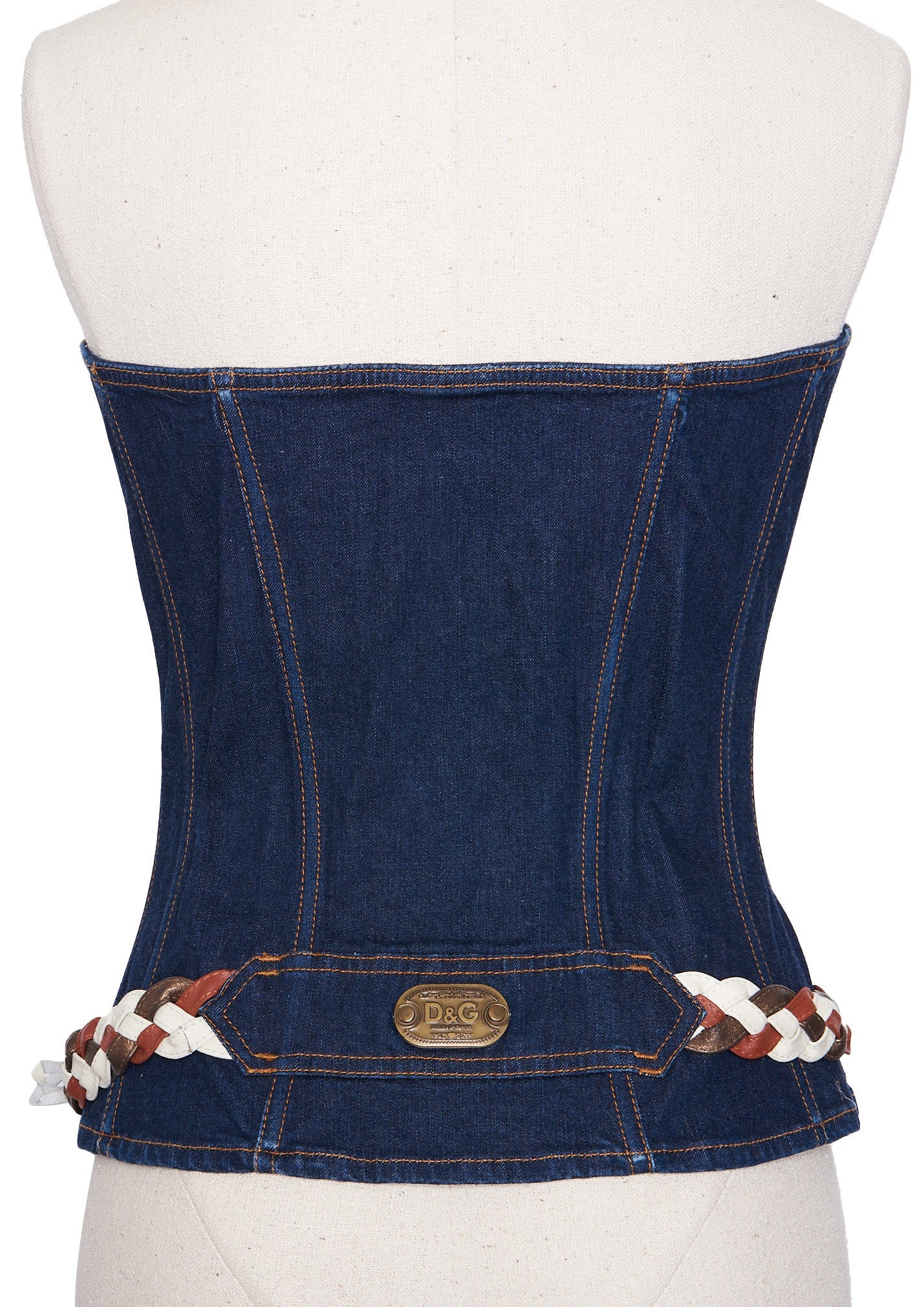 D&G Denim Corset - S - Parallel Luxury