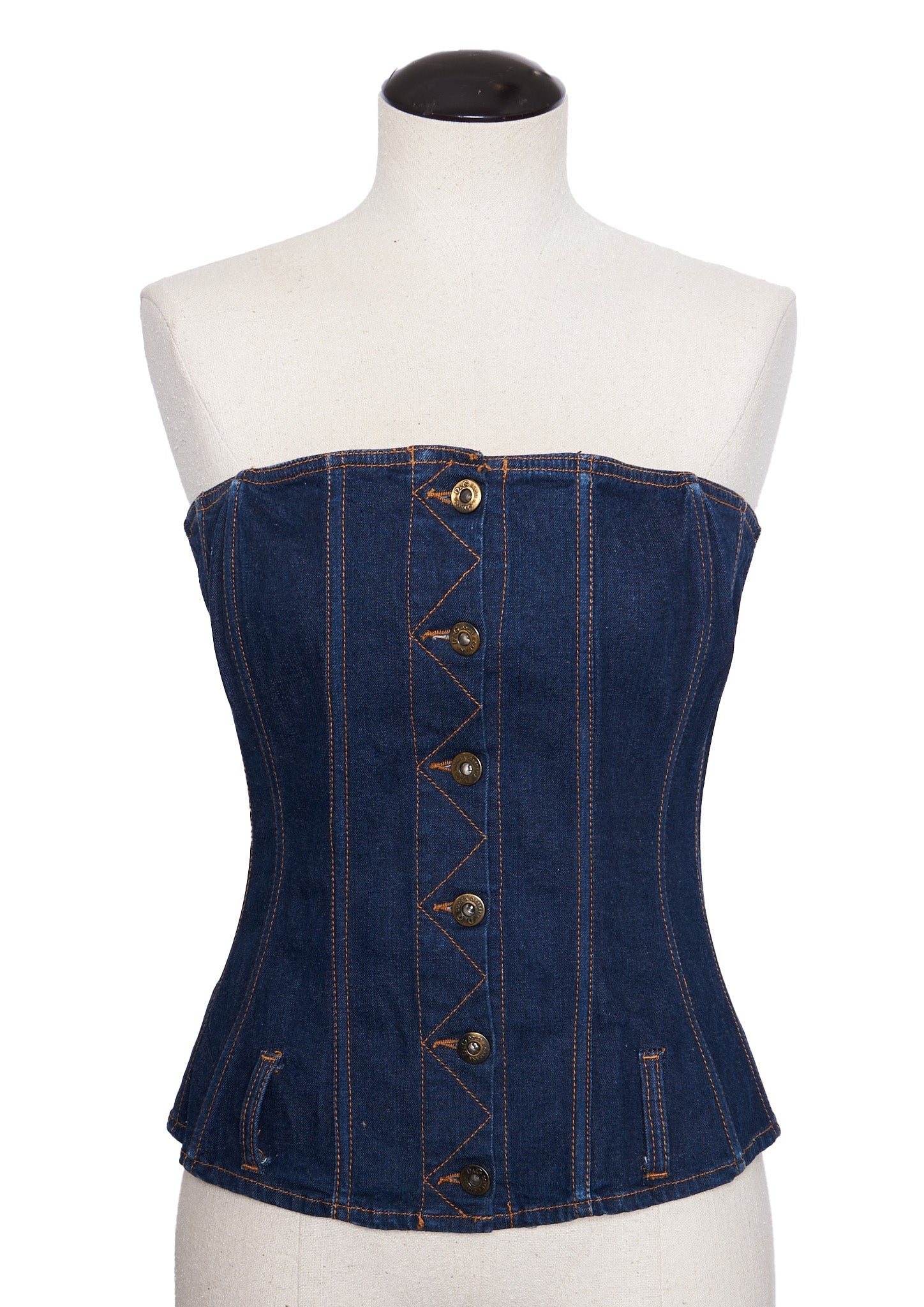 D&G Denim Corset - S - Parallel Luxury
