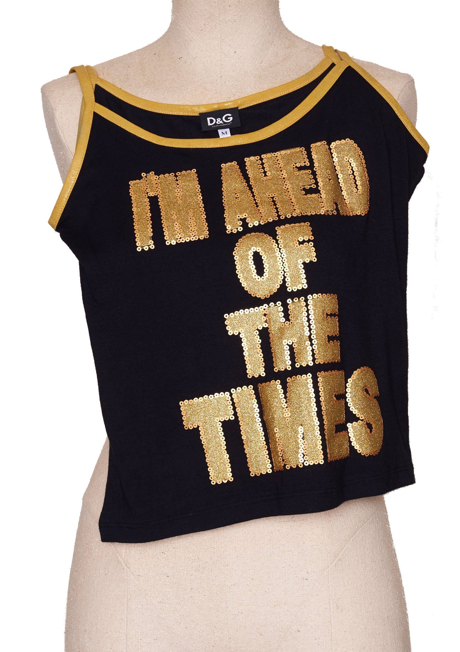 D&G Vintage Tank Top - M - Parallel Luxury