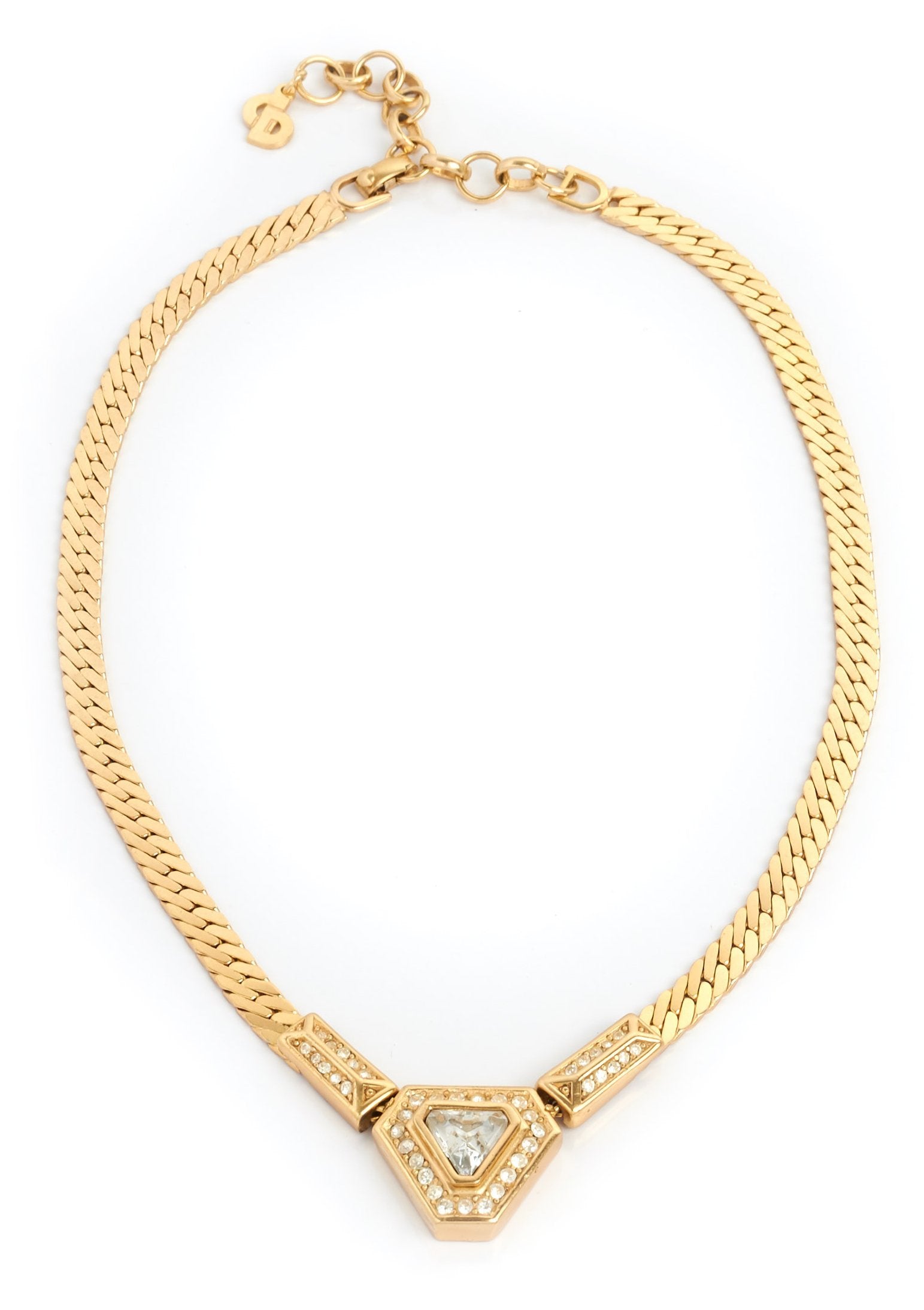 Dior Vintage Crystal Necklace - Parallel Luxury
