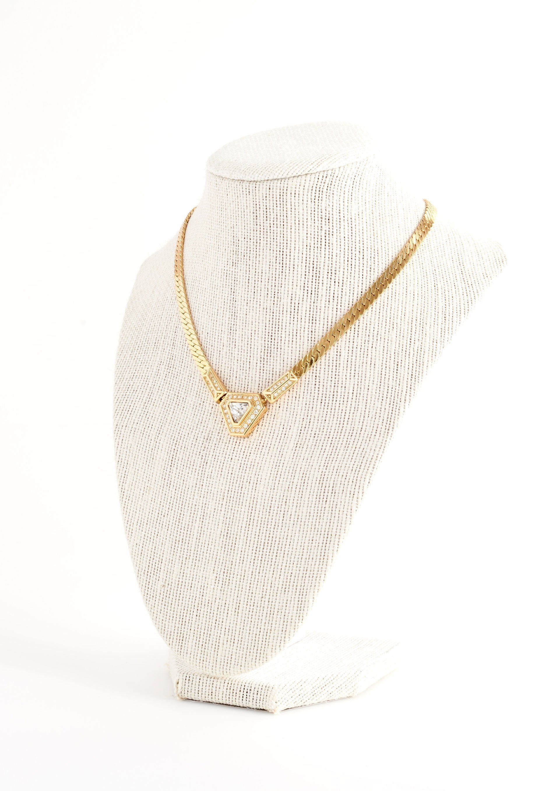 Dior Vintage Crystal Necklace - Parallel Luxury