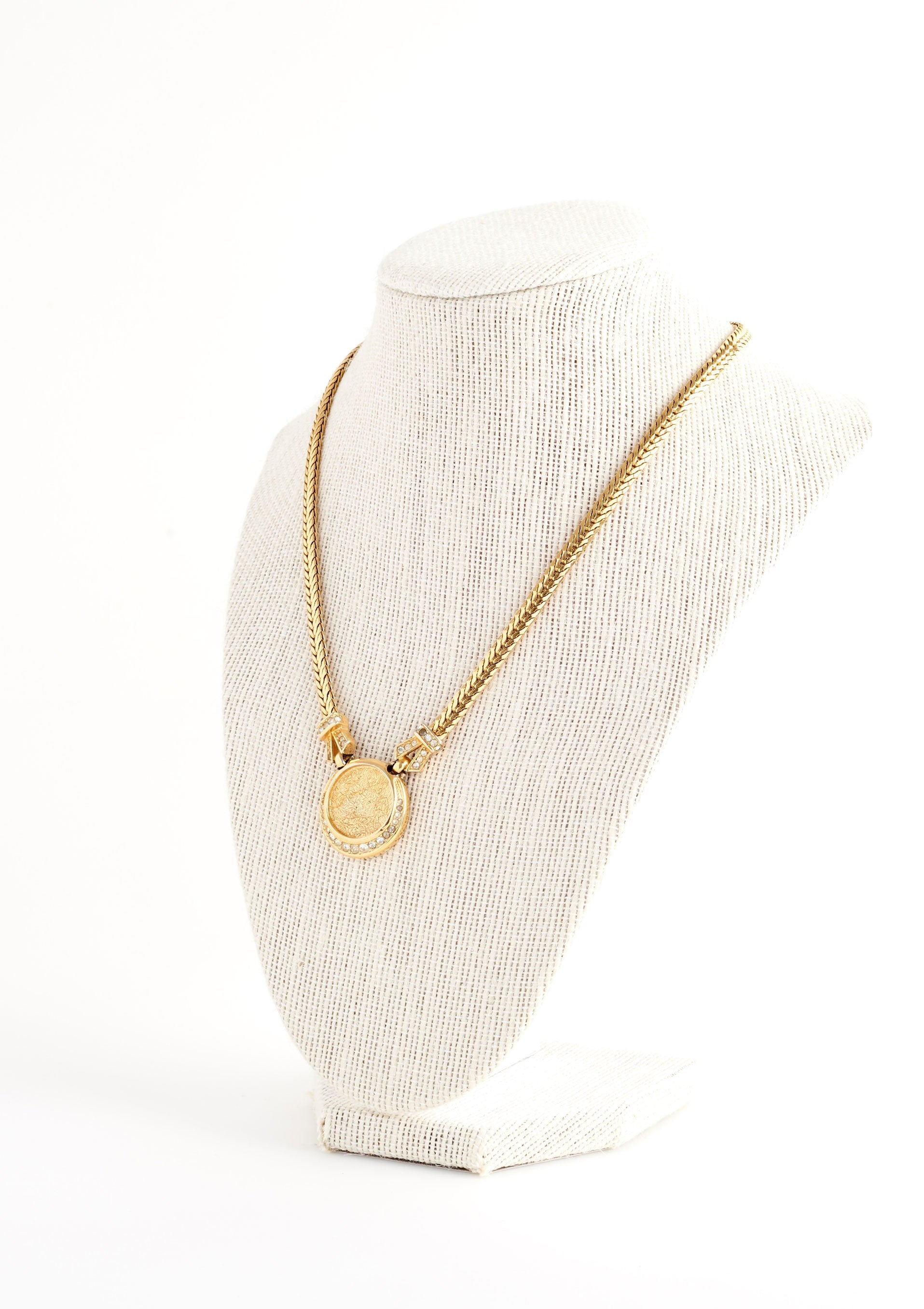 Dior Vintage Gold Plated Necklace - Parallel Luxury