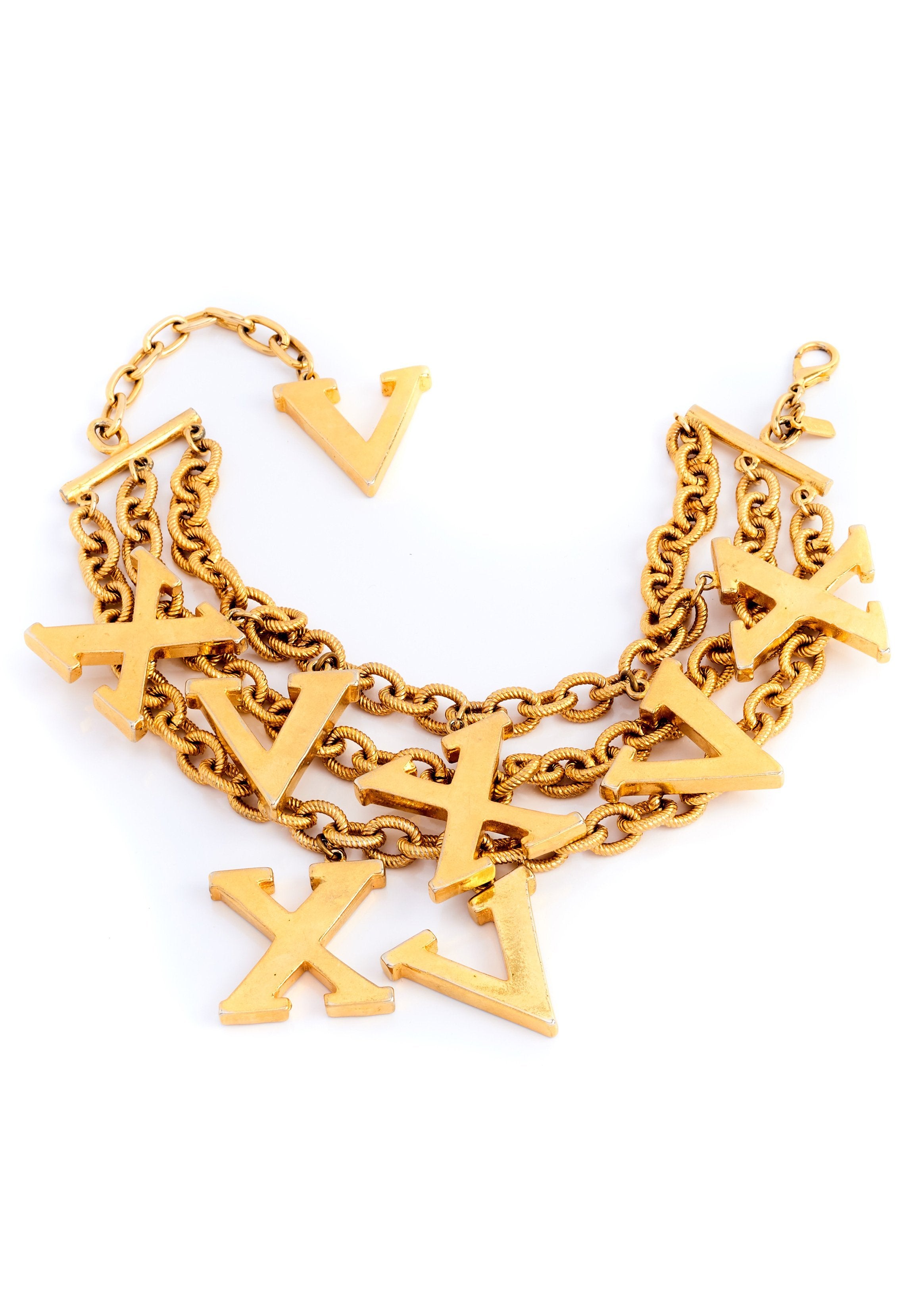 Escada Roman Numeral Necklace - Parallel Luxury