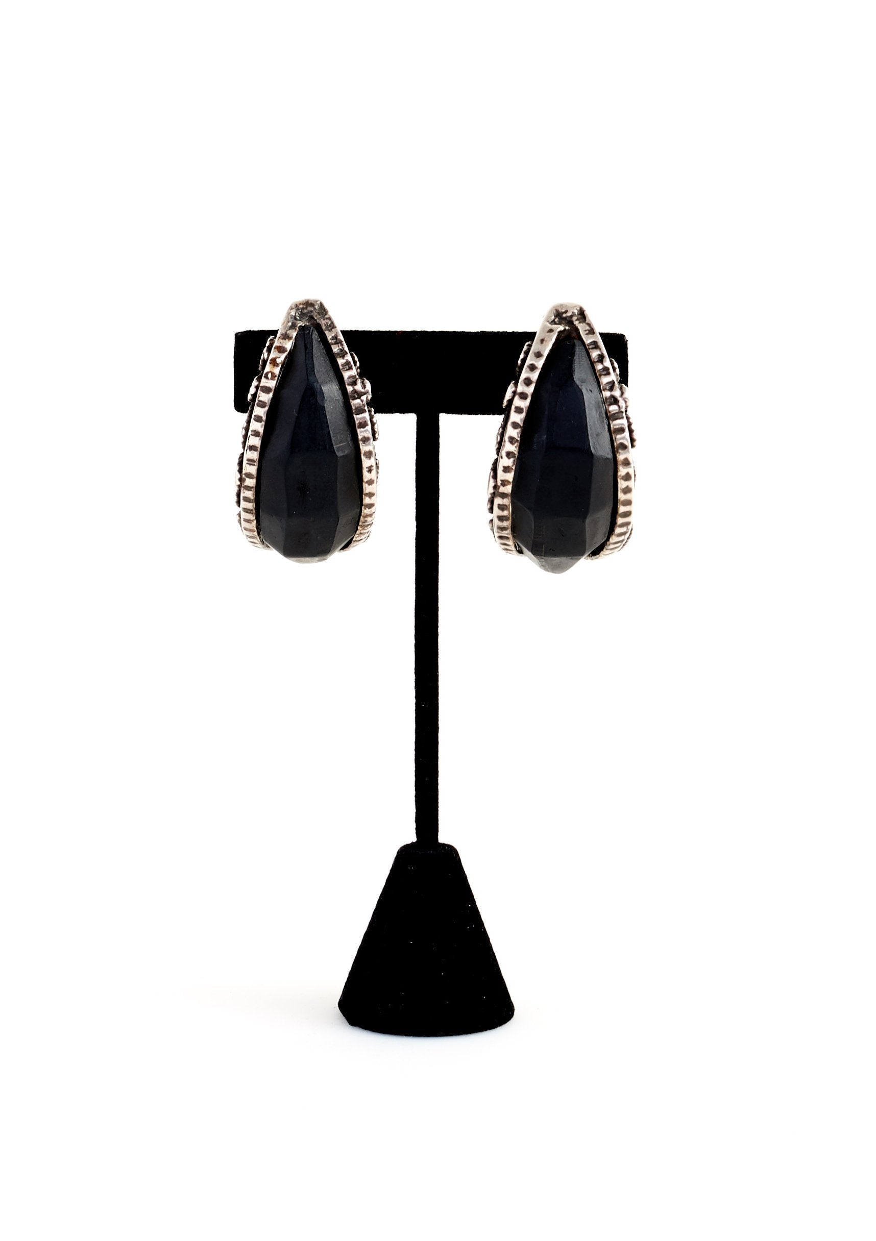 Kalinger Vintage Half Hoop Earrings - Parallel Luxury