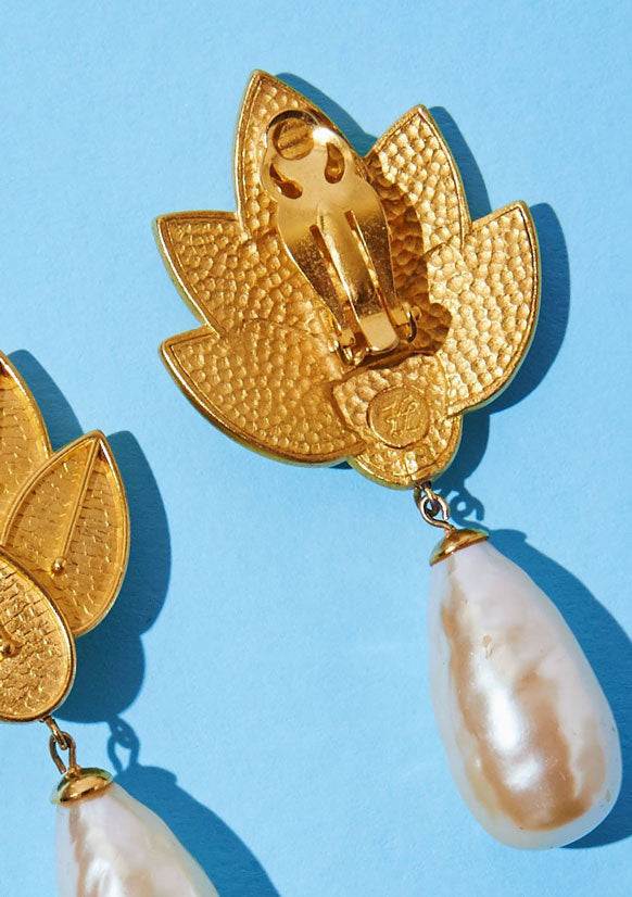 Karl Lagerfeld Vintage Earrings - Parallel Luxury