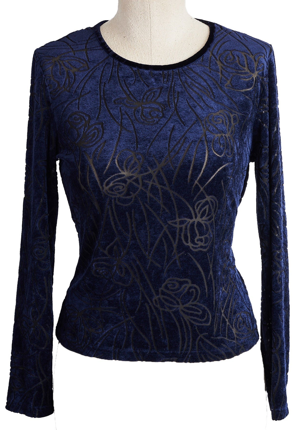 Michel Rene Sheer Top - L - Parallel Luxury