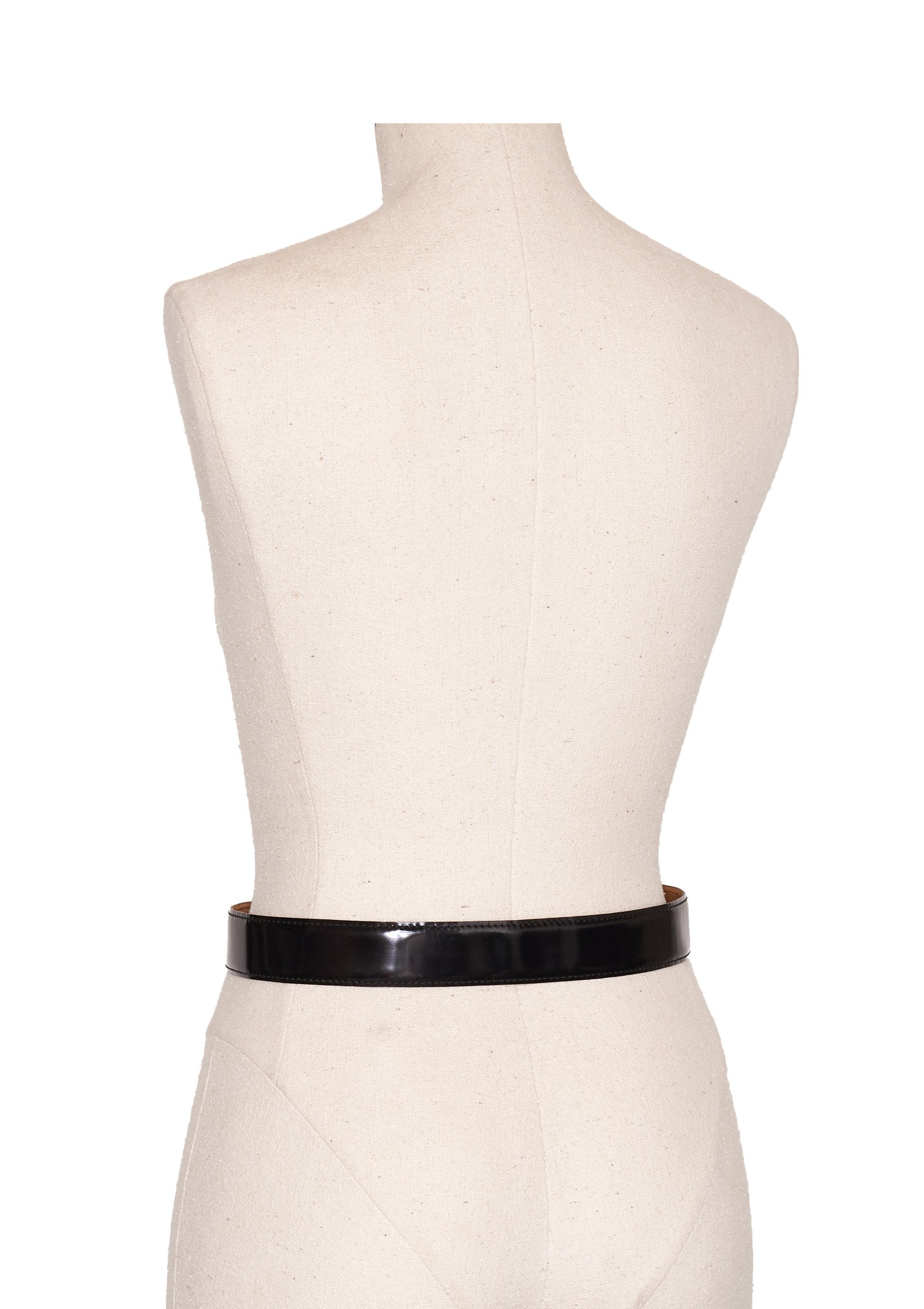 Moschino 90's Patent Belt - 6 - Parallel Luxury