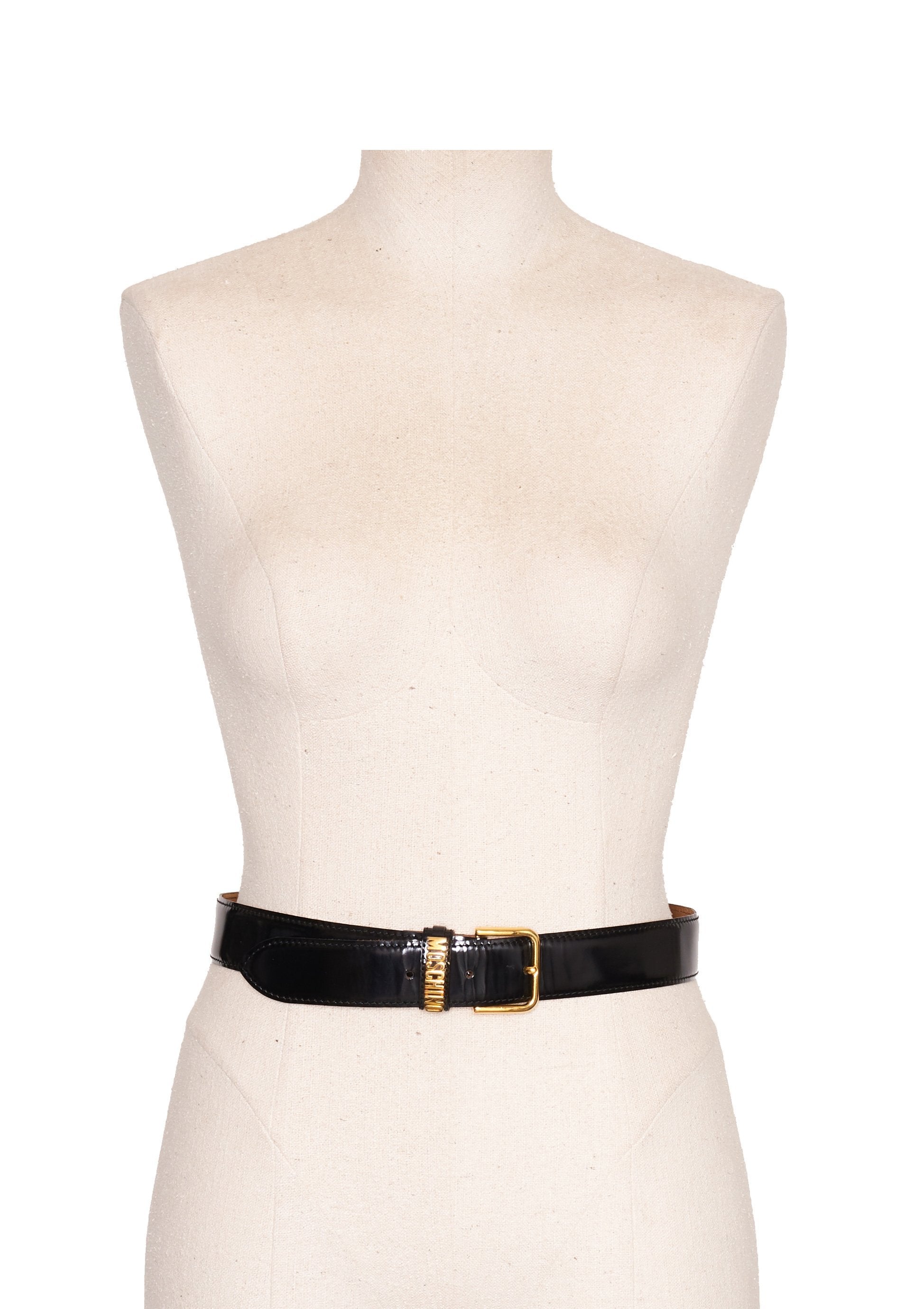 Moschino 90's Patent Belt - 6 - Parallel Luxury