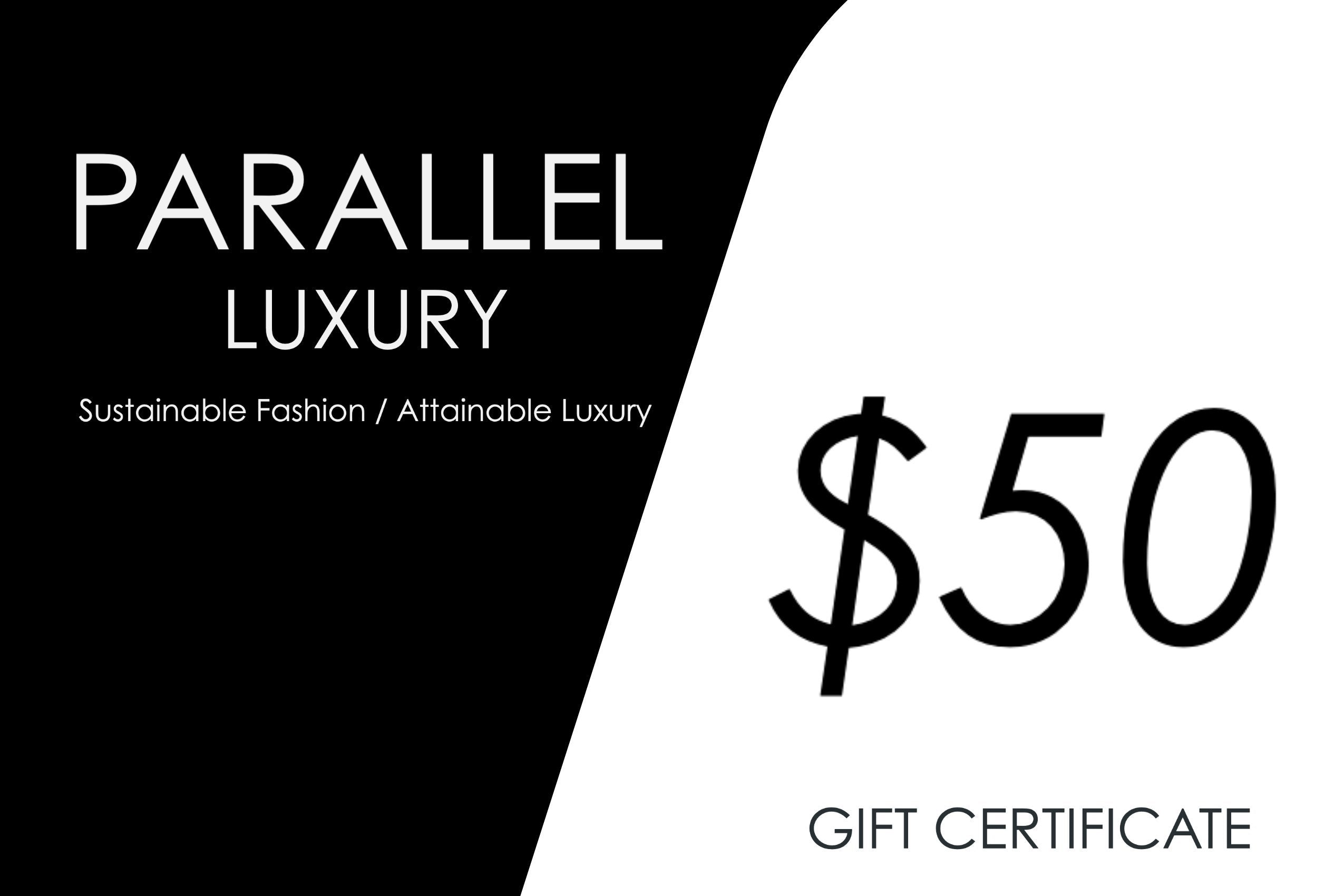 Parallel Luxury Gift Card - Parallel Luxury