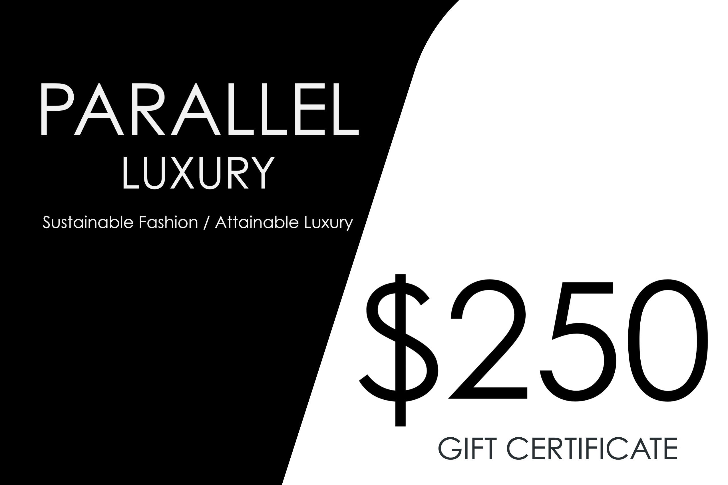 Parallel Luxury Gift Card - Parallel Luxury