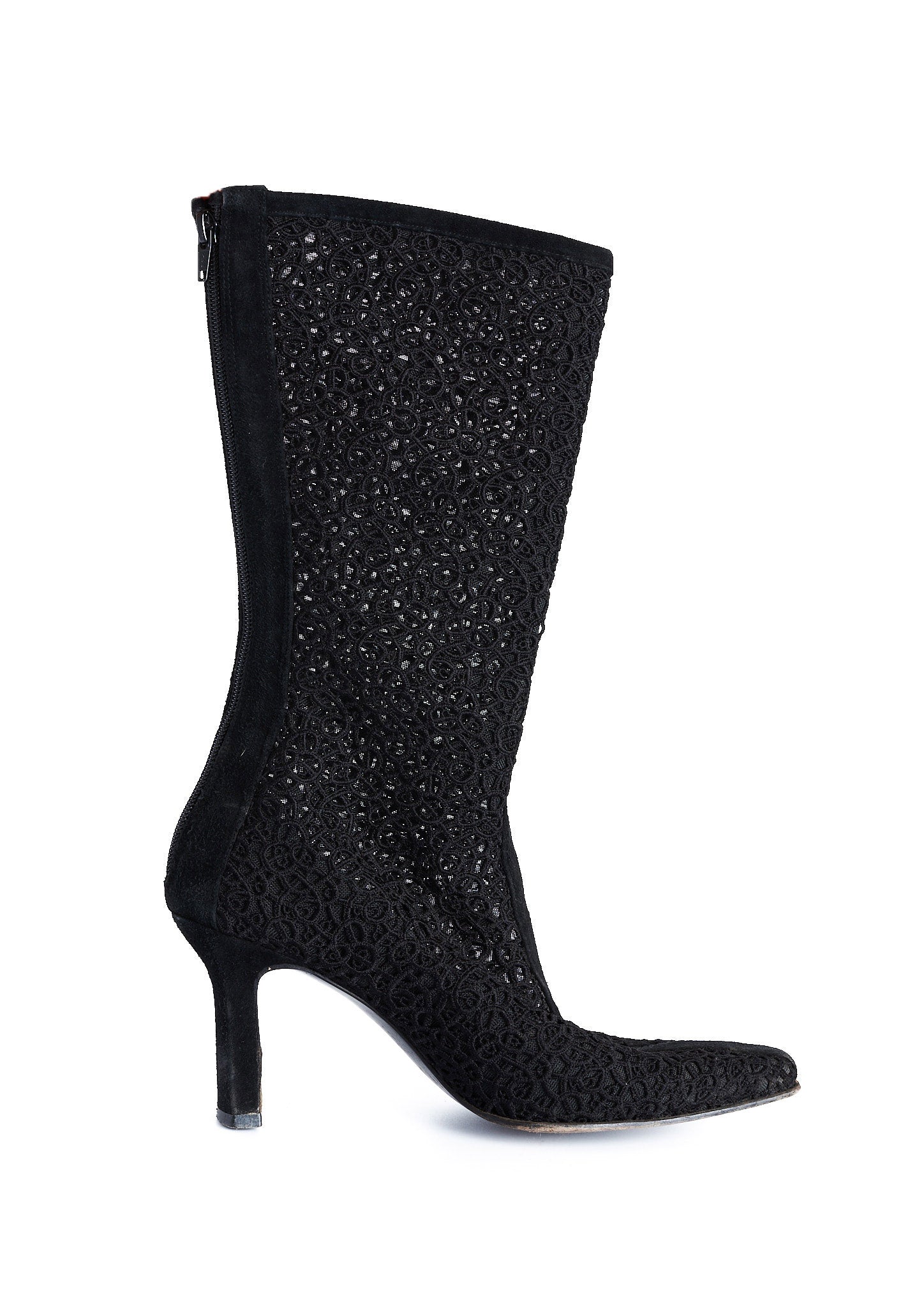 Stuart Weitzman Lace Boots | 8.5 - Parallel Luxury