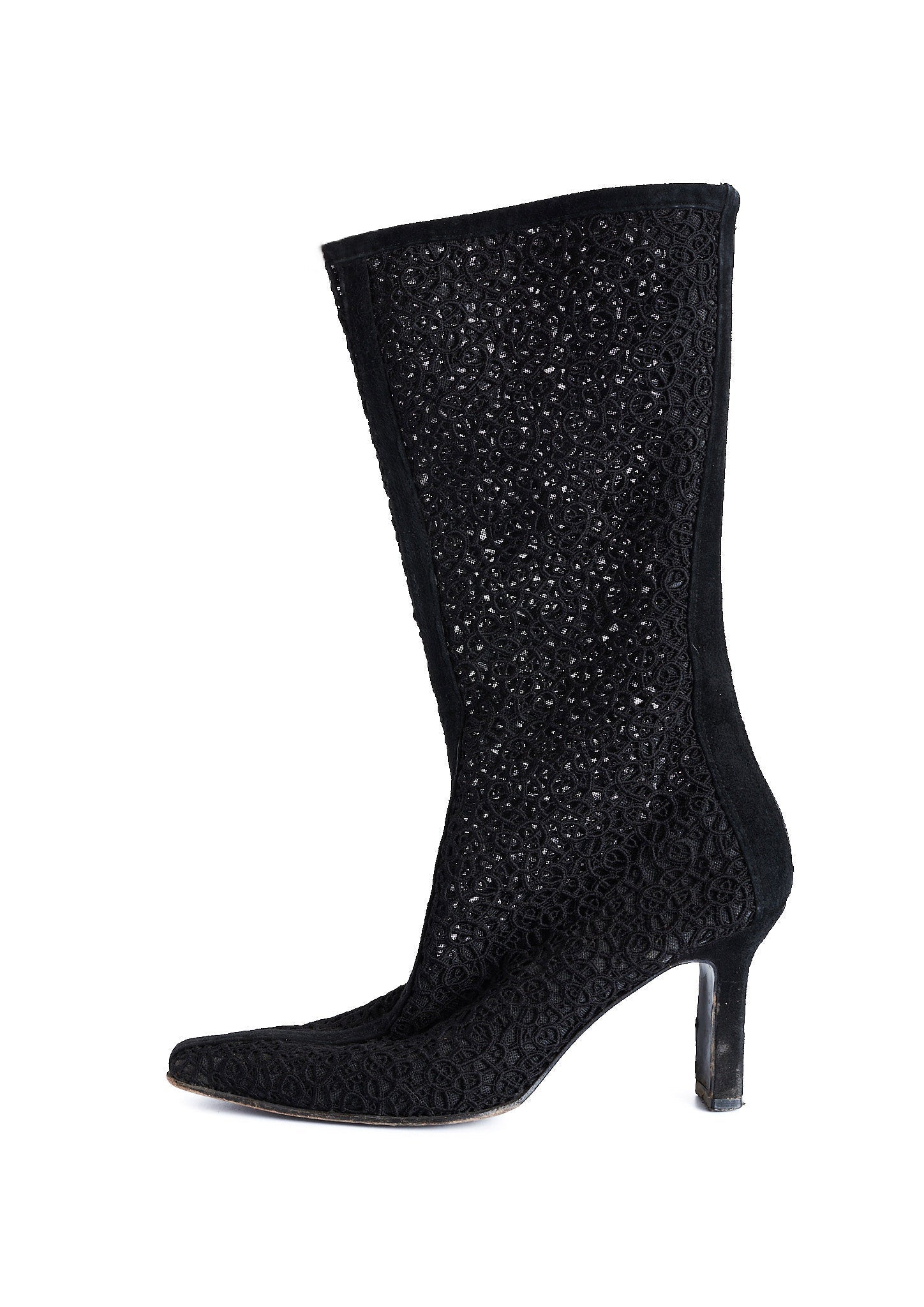 Stuart Weitzman Lace Boots | 8.5 - Parallel Luxury