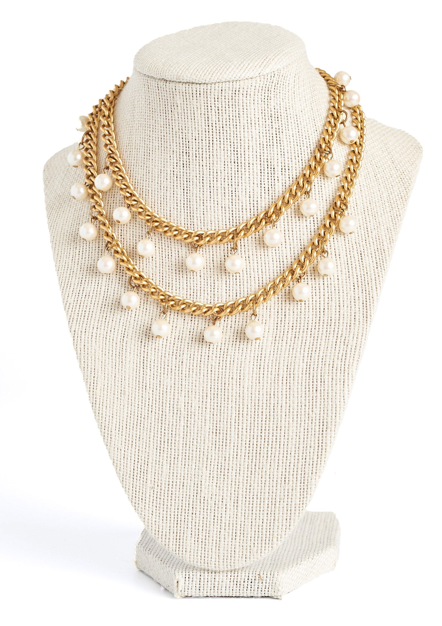 Vintage Faux Pearl Necklace - Parallel Luxury