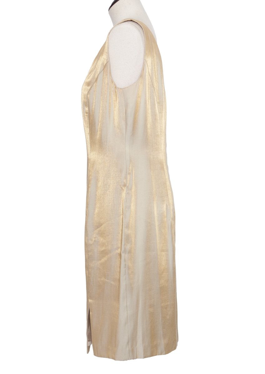 Vintage Gold Dress - 12 - Parallel Luxury