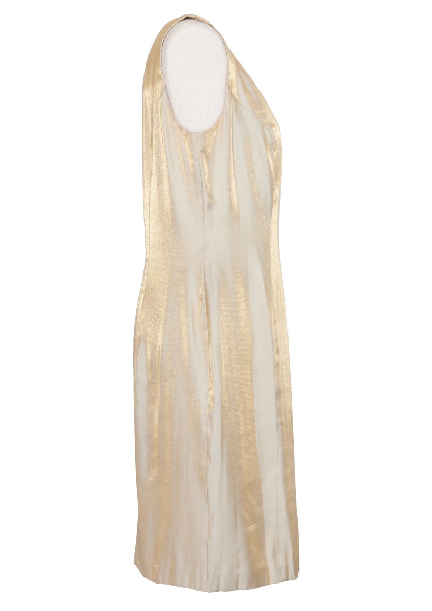 Vintage Gold Dress - 12 - Parallel Luxury