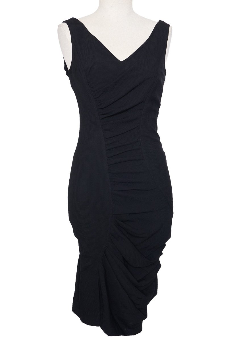 Vintage John Galliano Black Dress - 6 - Parallel Luxury