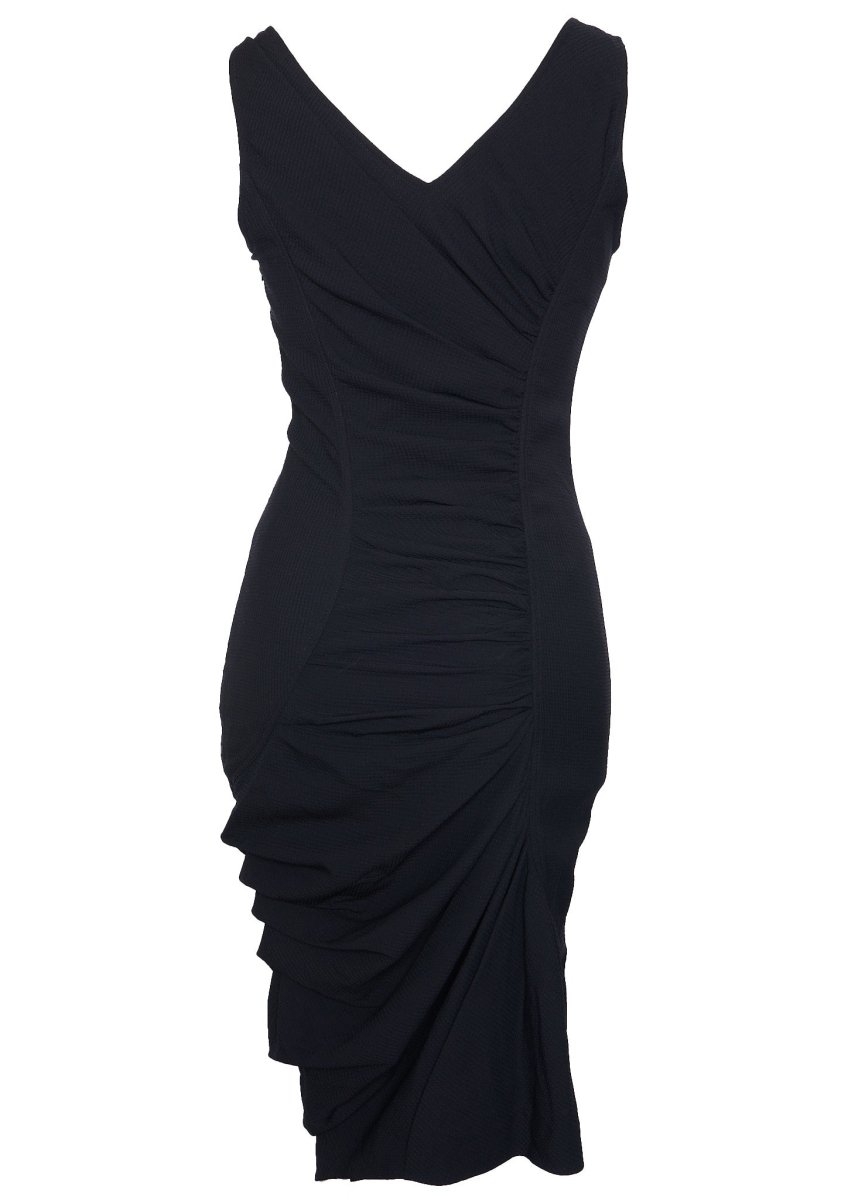 Vintage John Galliano Black Dress - 6 - Parallel Luxury
