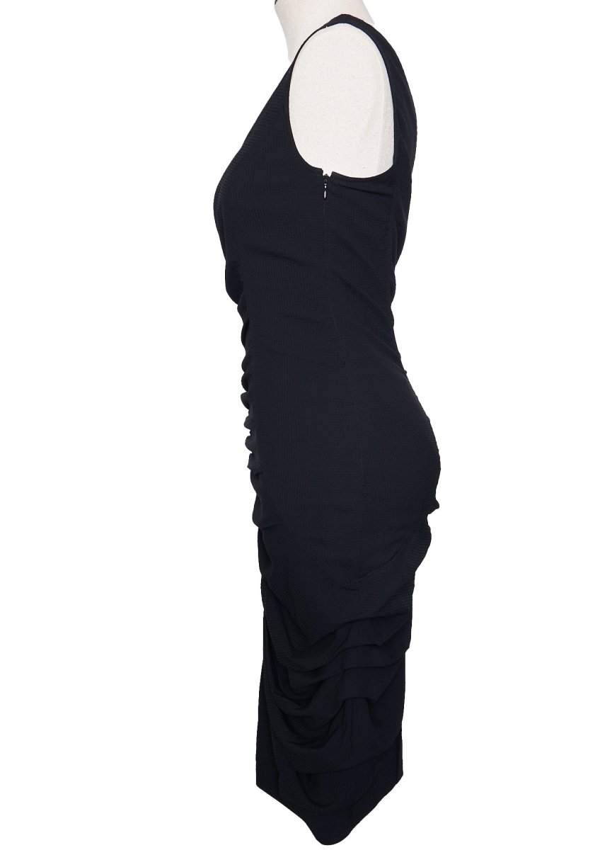 Vintage John Galliano Black Dress - 6 - Parallel Luxury