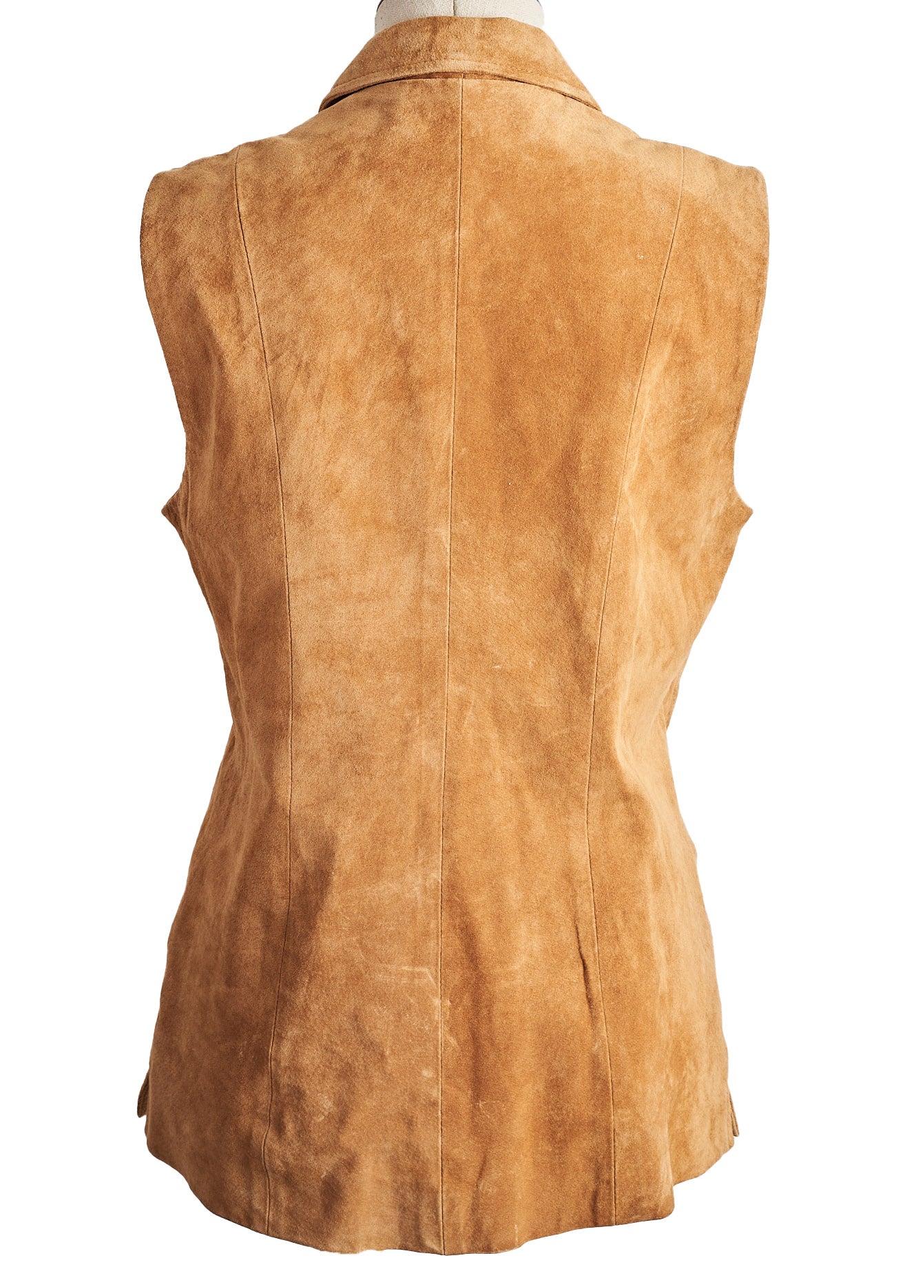 Vintage Leather Vest - Parallel Luxury