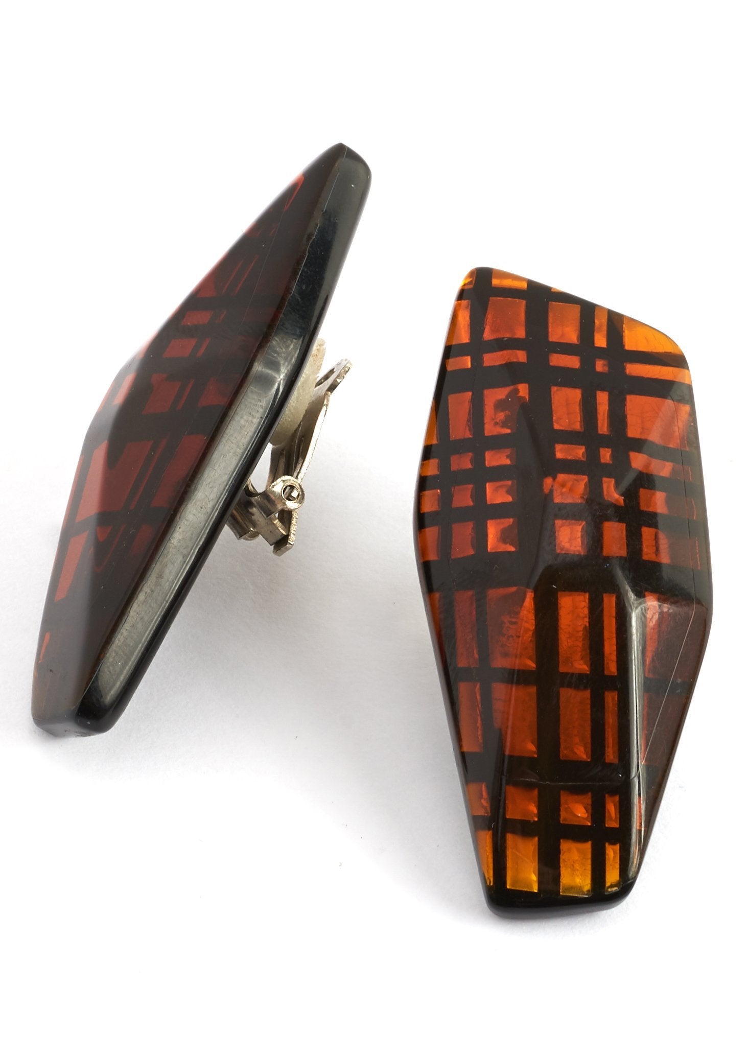 Vintage Lucite Earrings - Parallel Luxury